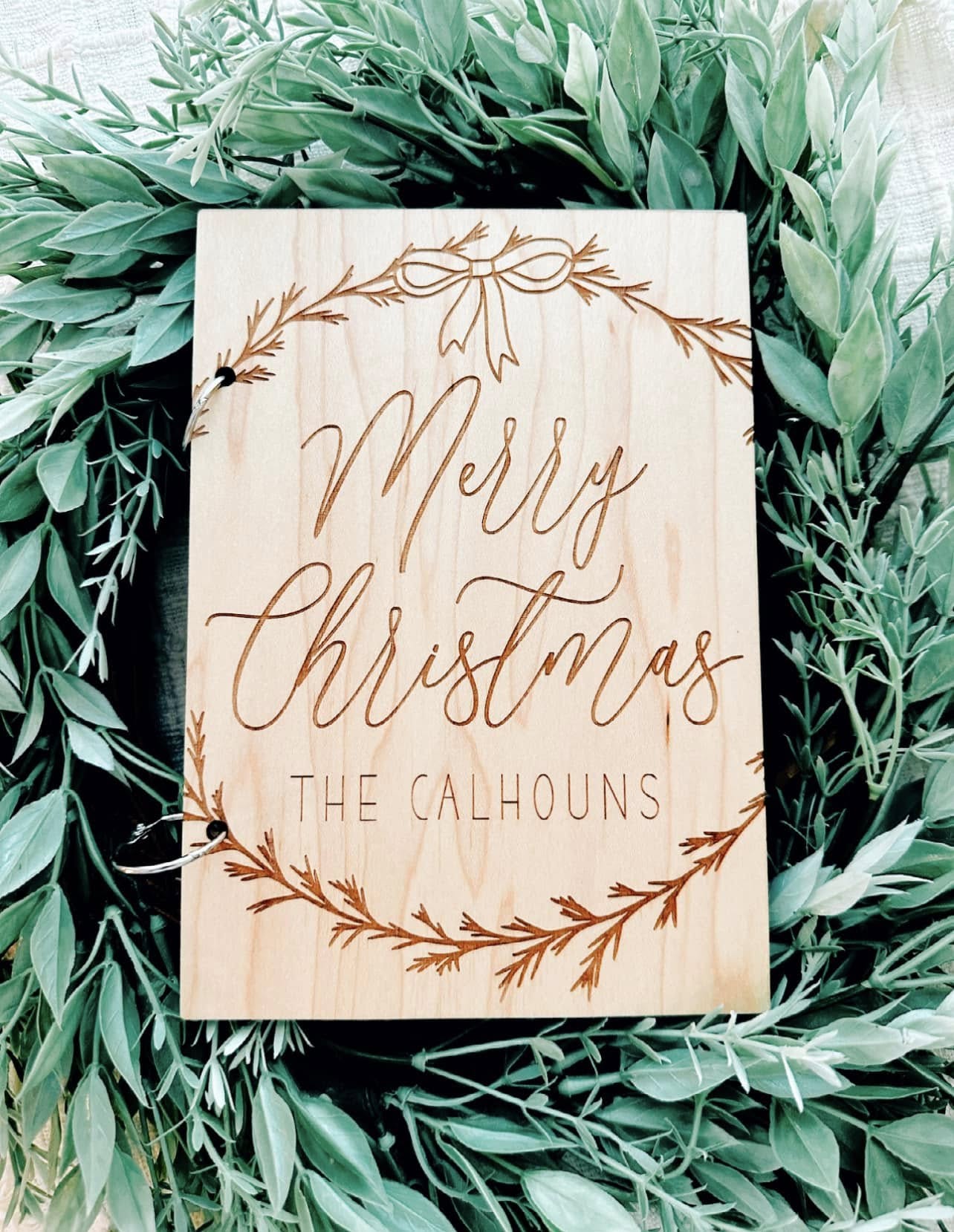 Christmas Card Holder
