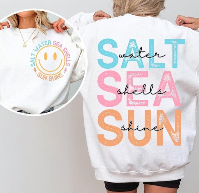 Salt, Sea & Sun T Shirt