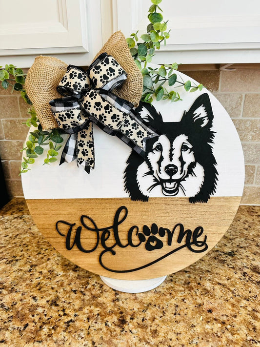 Custom Dog Door Hanger