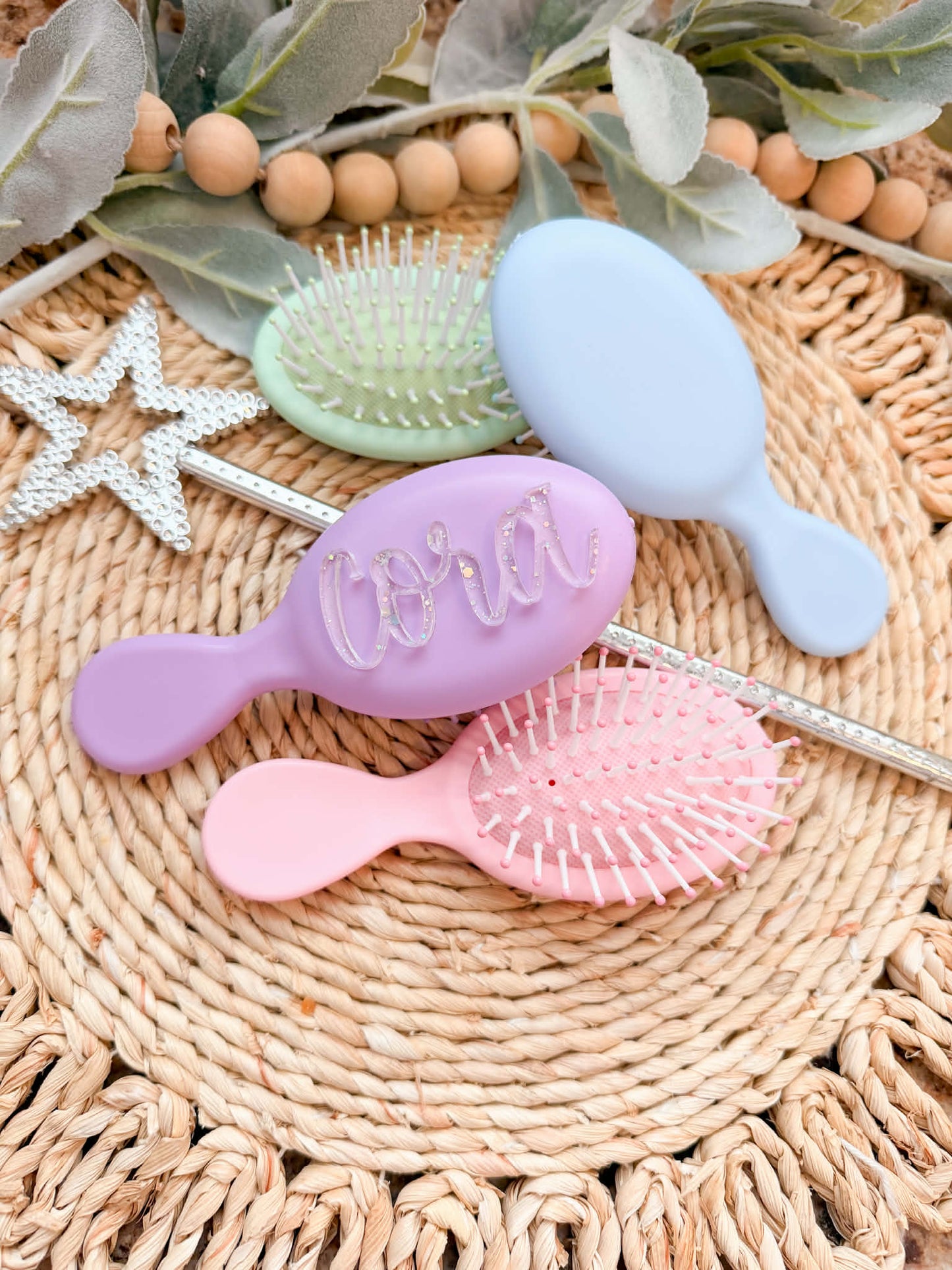 Personalized Mini Hairbrush