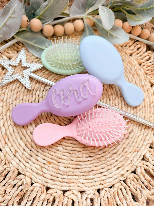 Personalized Mini Hairbrush