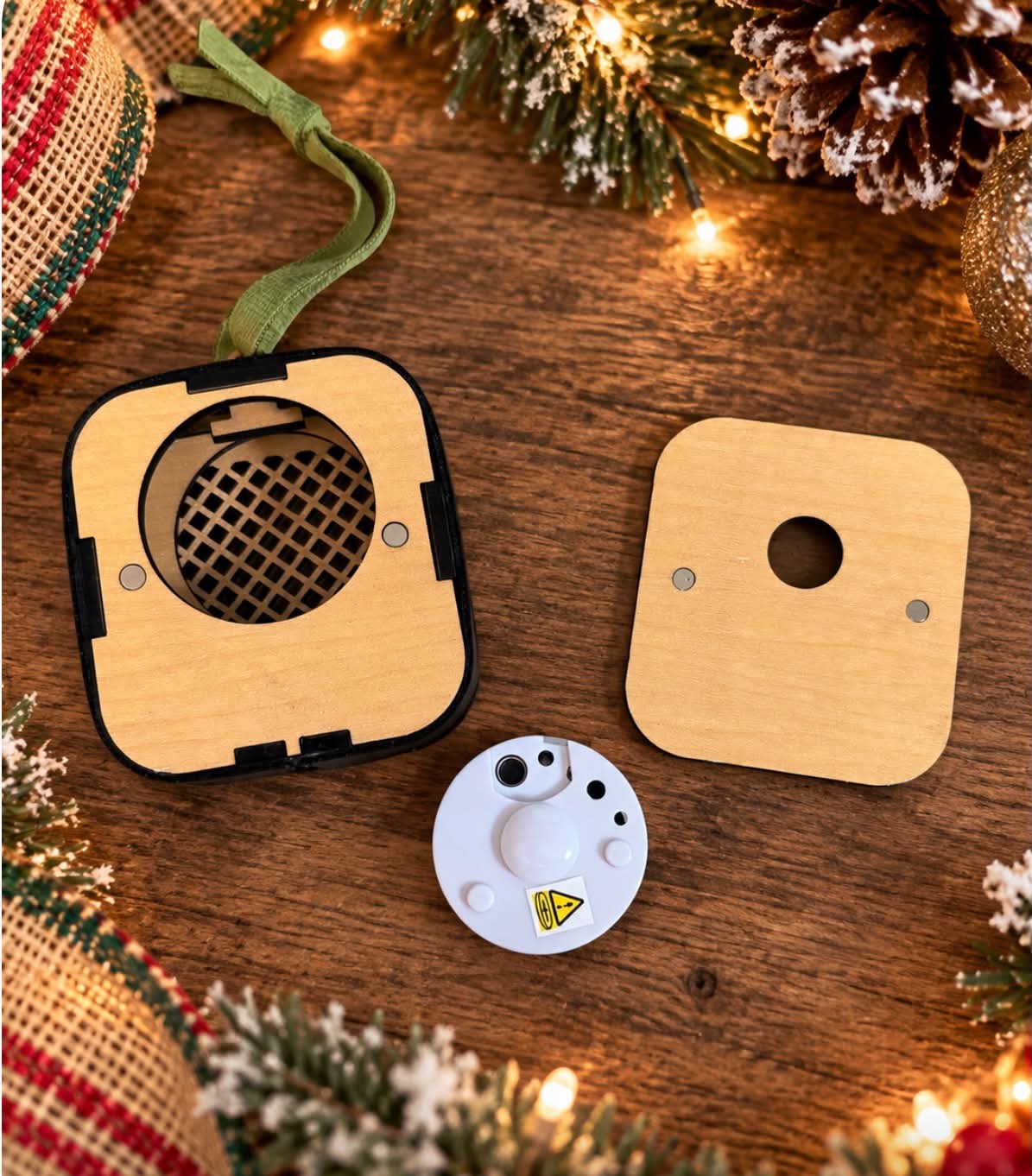 Voice Recorder Keepsake Ornament