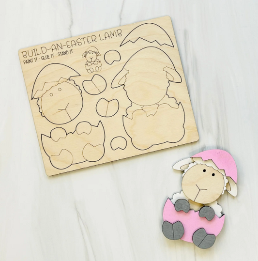 Build an Easter Lamb DIY Kit