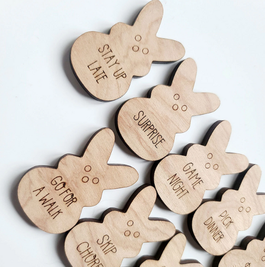 Peep Easter Egg Tokens- Set of 10