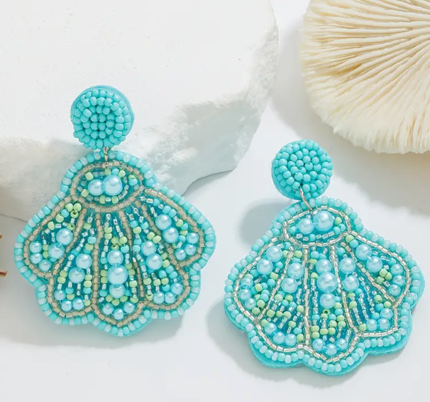 Beaded Starfish Dangles