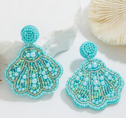 Beaded Starfish Dangles