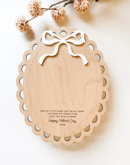 Mother's Day Poem & Handprint Keepsake