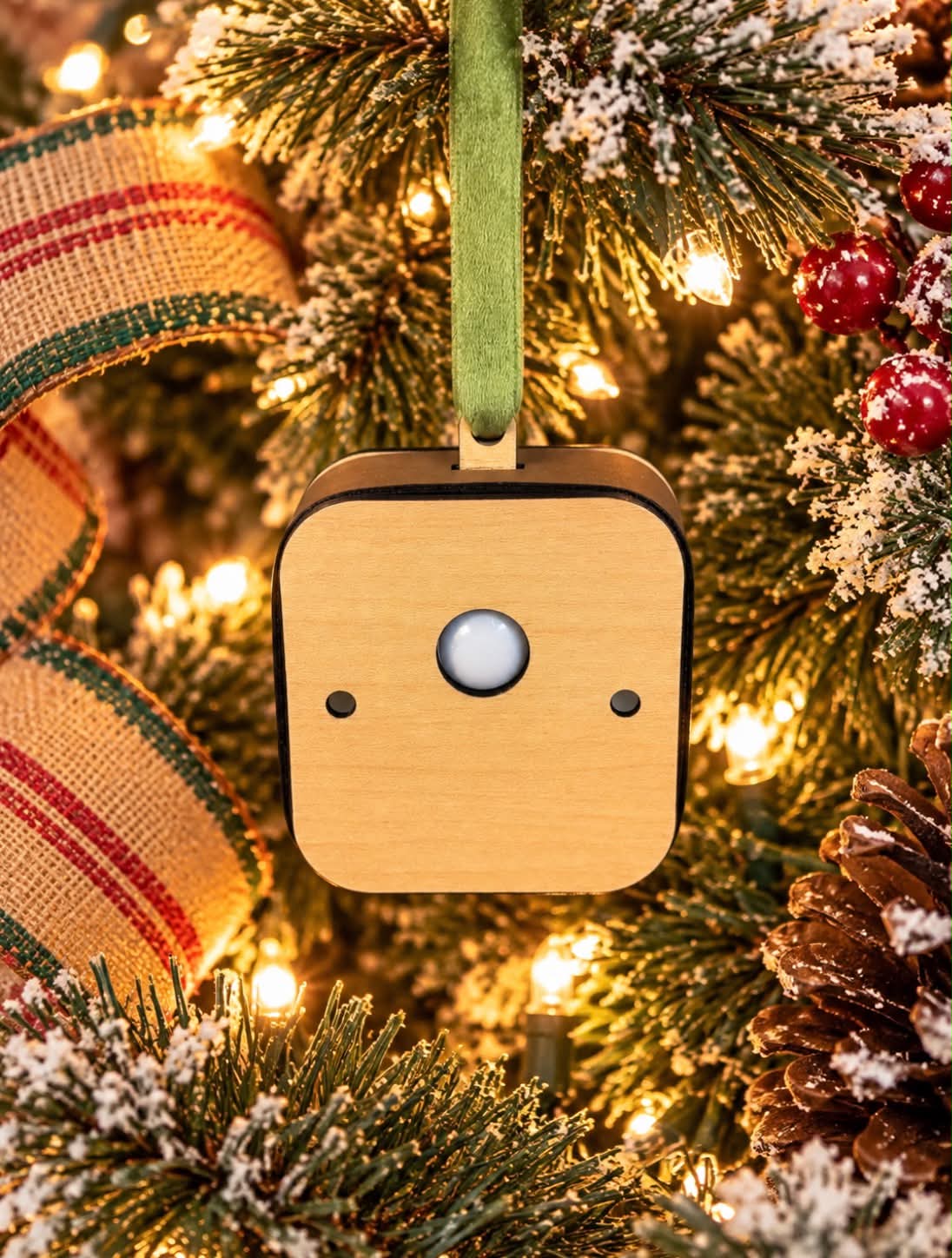 Voice Recorder Keepsake Ornament