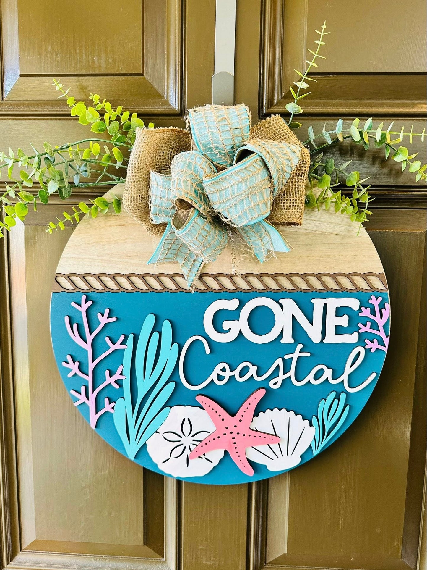 Gone Coastal Door Hanger